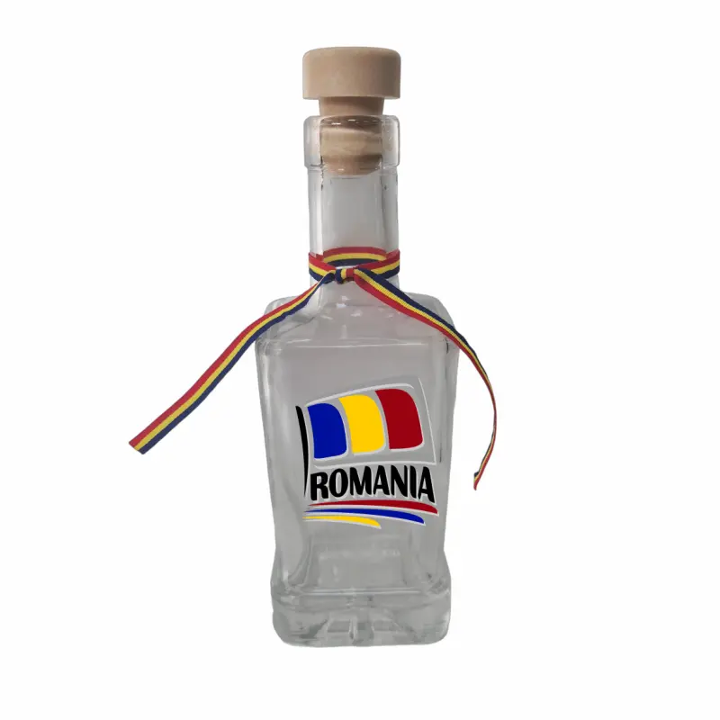 Steag romania, sticla cu mesaj patrata, 250 ml, model divgs318 15